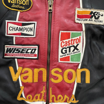 Vanson Leathers One Star Motorcycle Racer Jacket