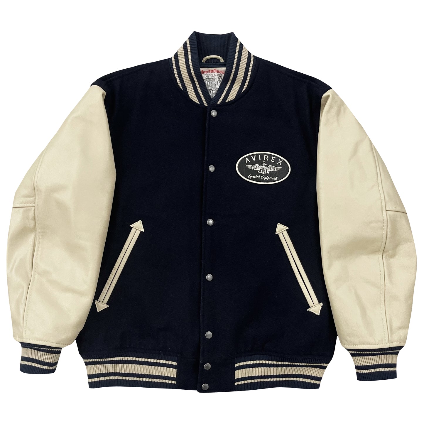 Avirex USA Wool Varsity Jacket - L