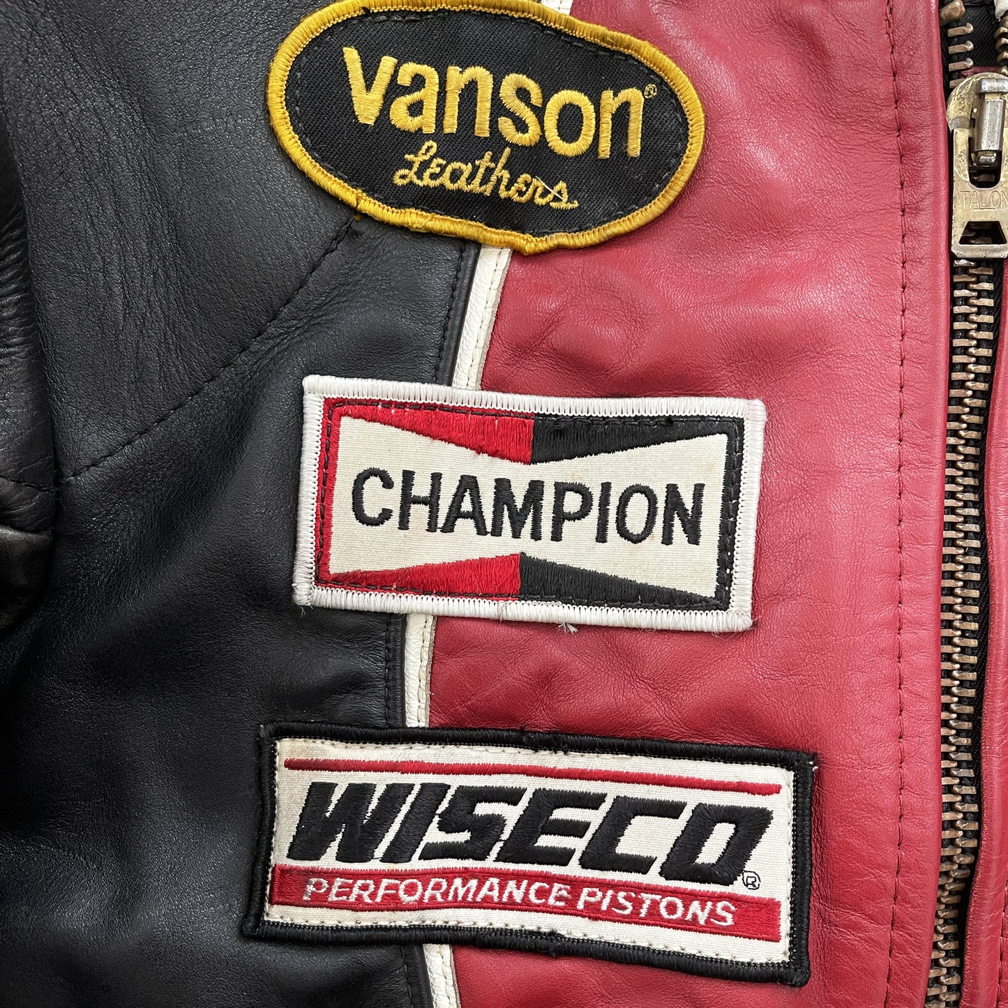 Vanson Leathers One Star Motorcycle Racer Jacket