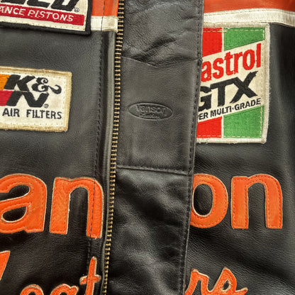 Vanson Leathers Motorcycle Racer Jacket - M