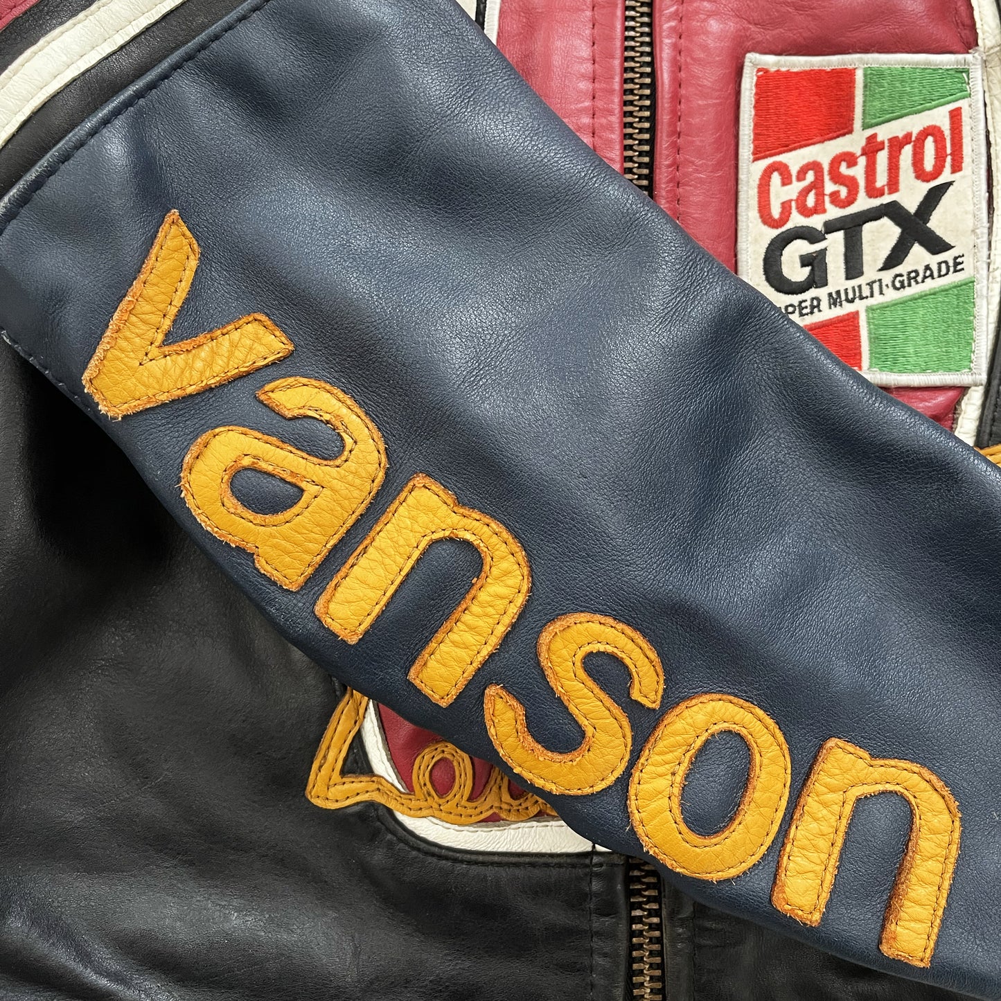 Vanson Leathers One Star Motorcycle Racer Jacket