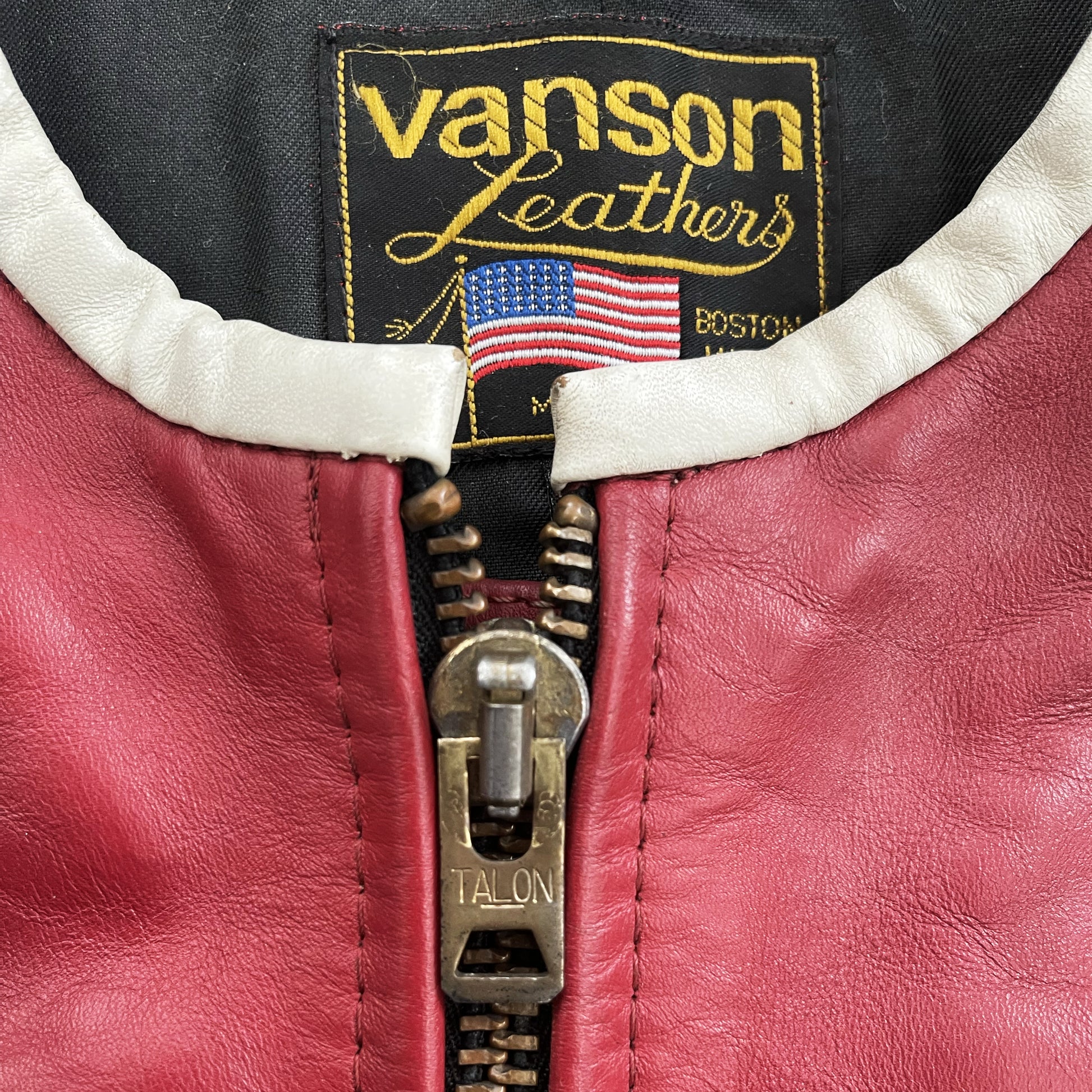 Vanson Leathers One Star Motorcycle Racer Jacket