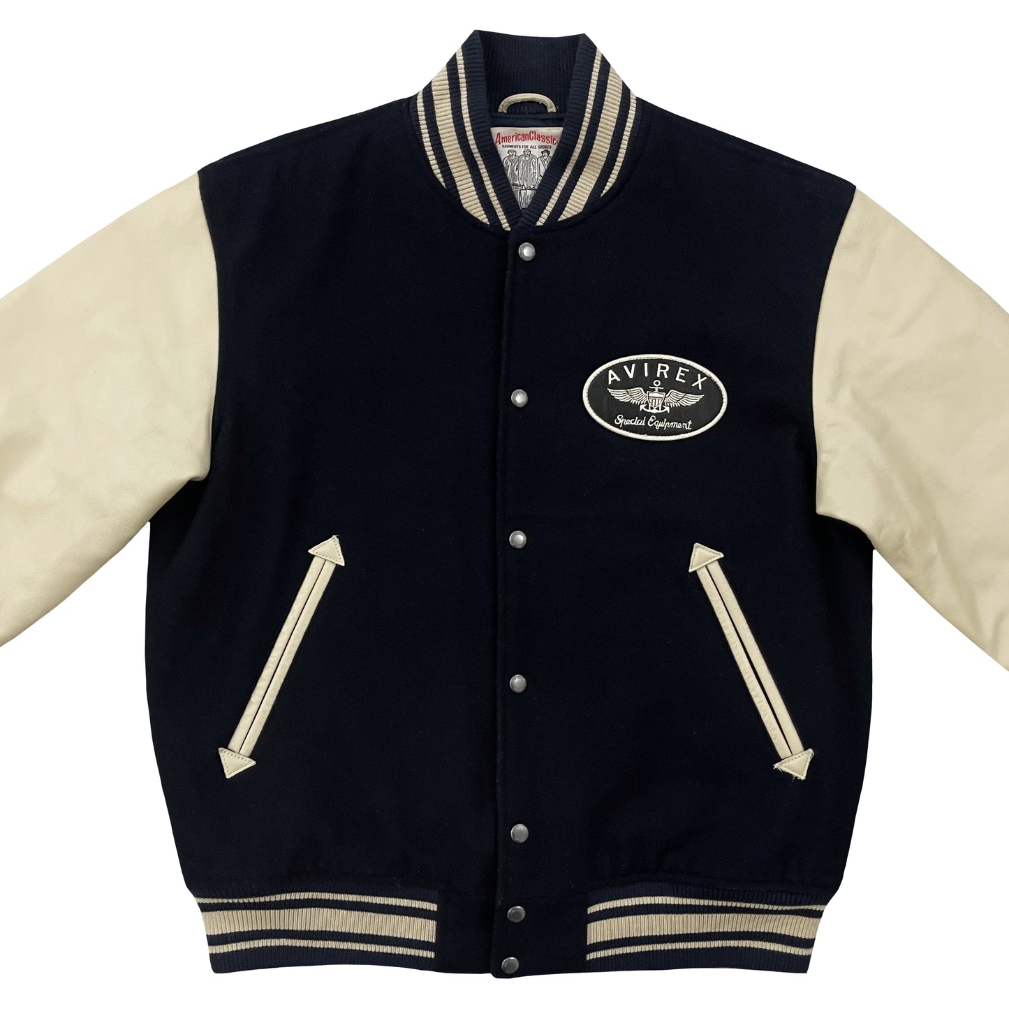 Avirex USA Wool Varsity Jacket - L