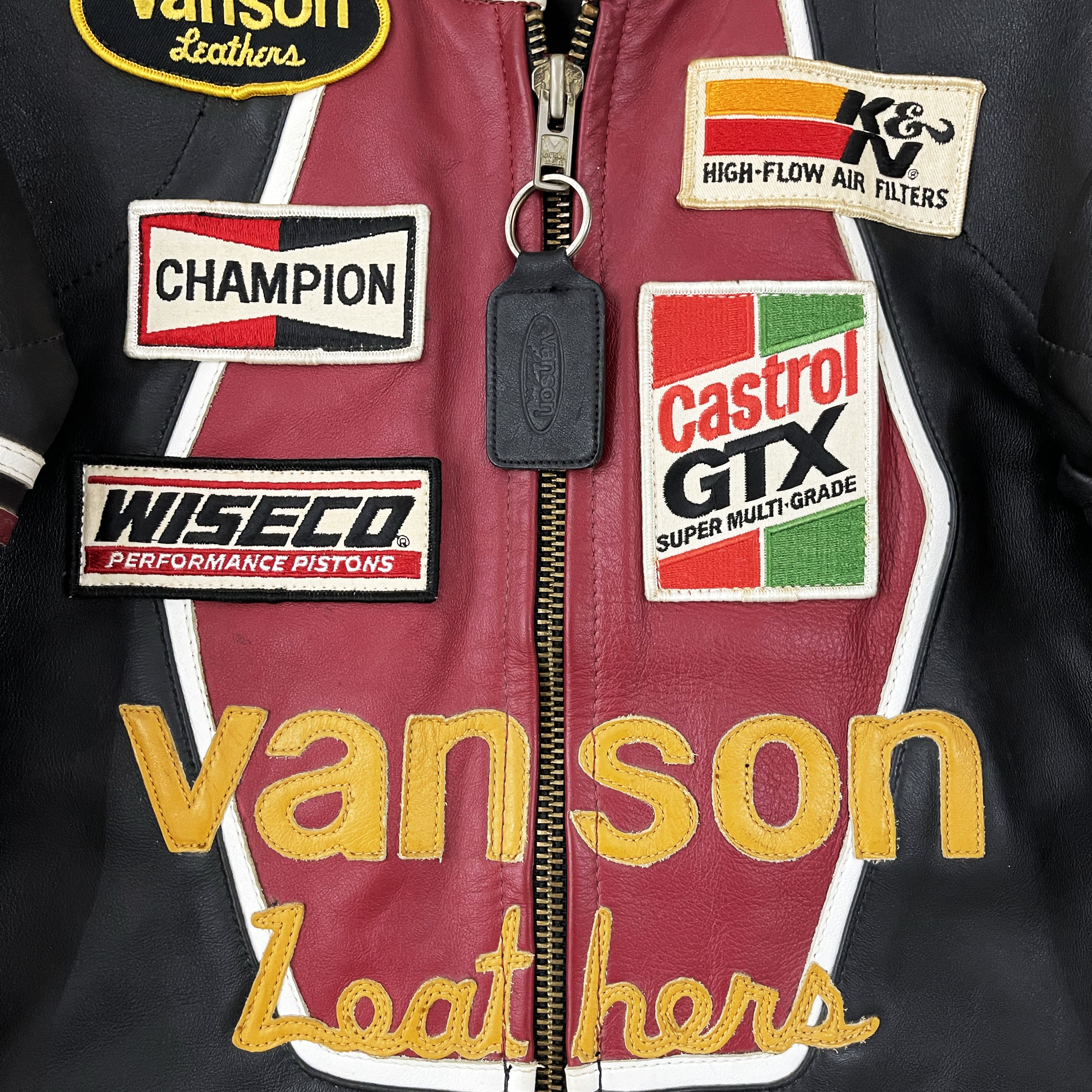 Vanson leather star on sale jacket