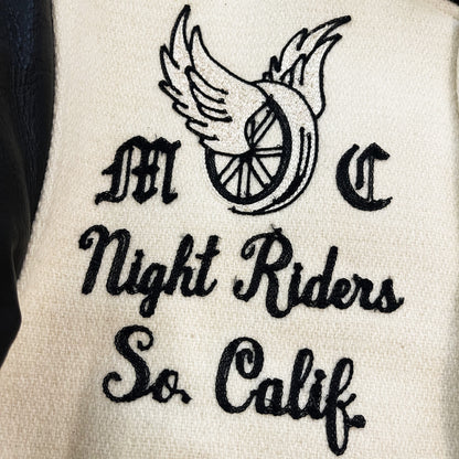 Whitesville Night Riders Varsity Jacket - M