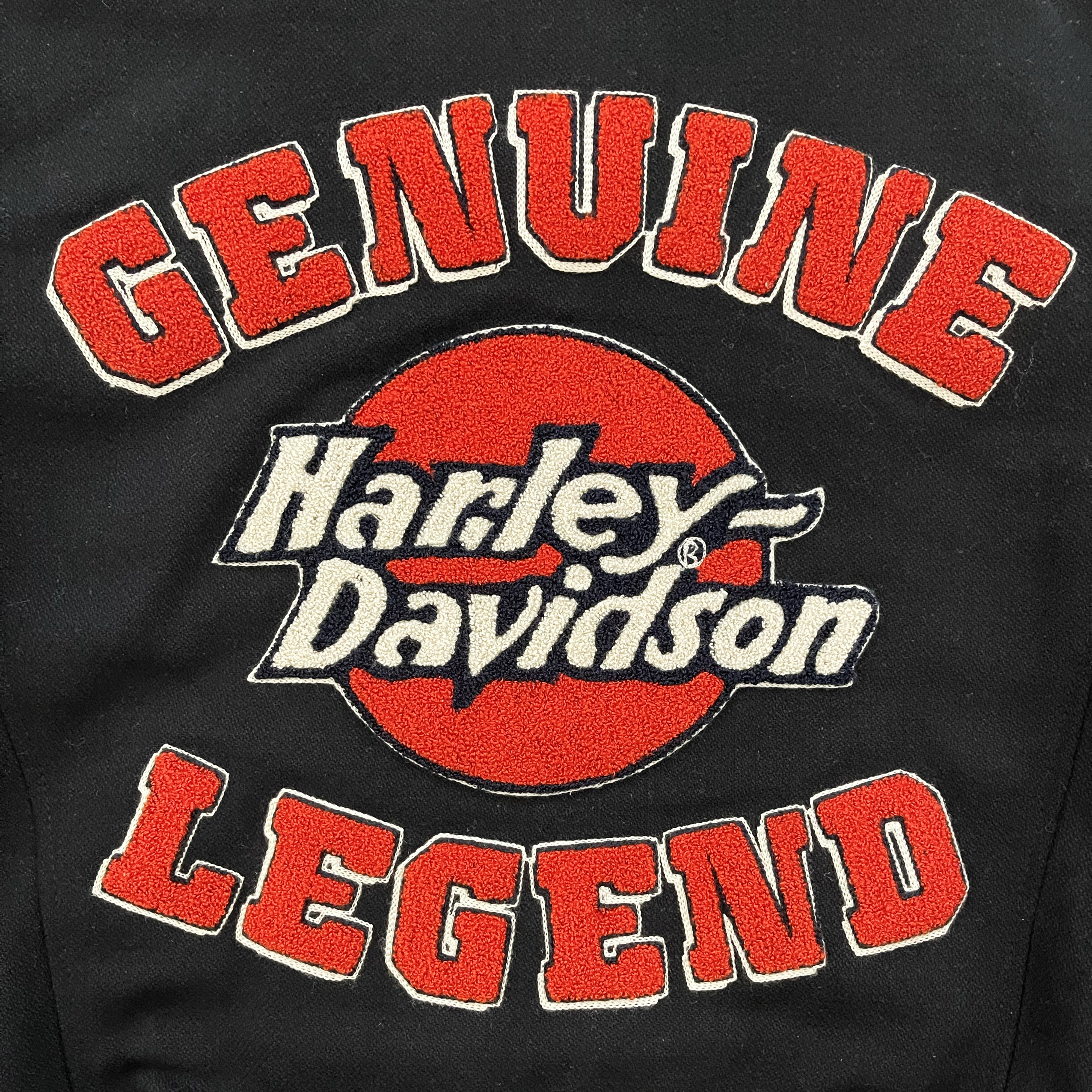 Harley davidson varsity jacket best sale