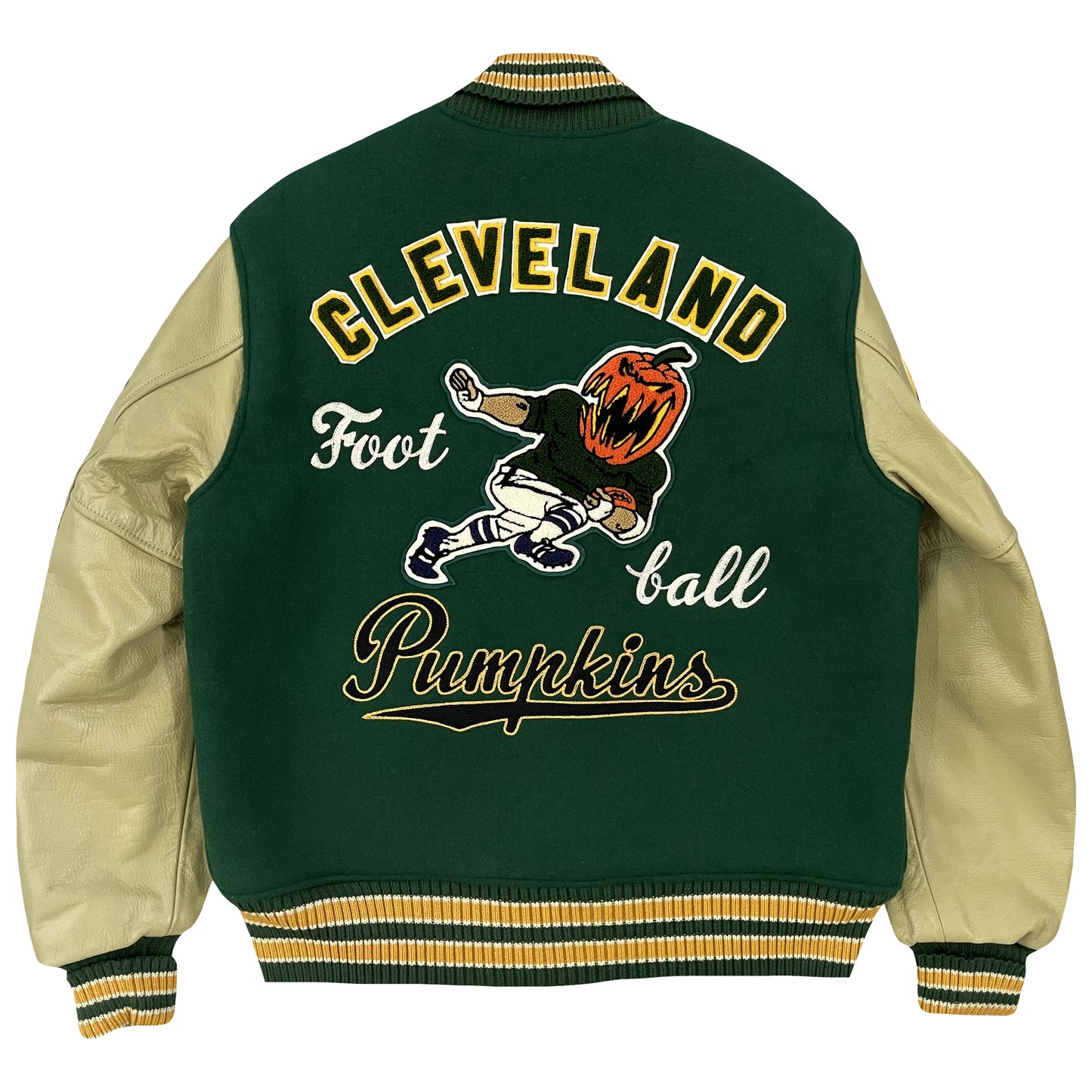 Whitesville Cleveland Pumpkins Varsity Jacket - L