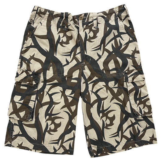 Bape Tribal Camo Cargo Shorts