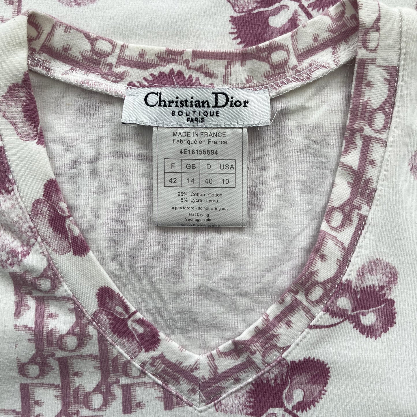 Christian Dior Cherry Blossom T-Shirt