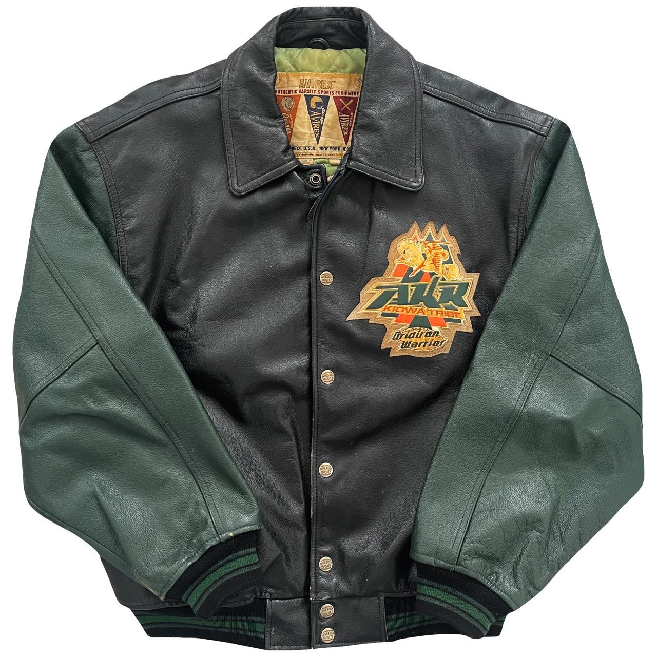 Avirex Leather Varsity Jacket