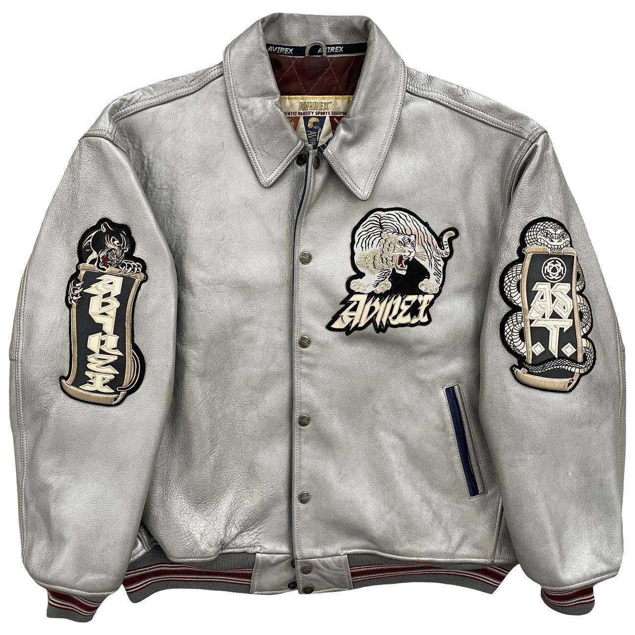 Avirex Leather Varsity Jacket