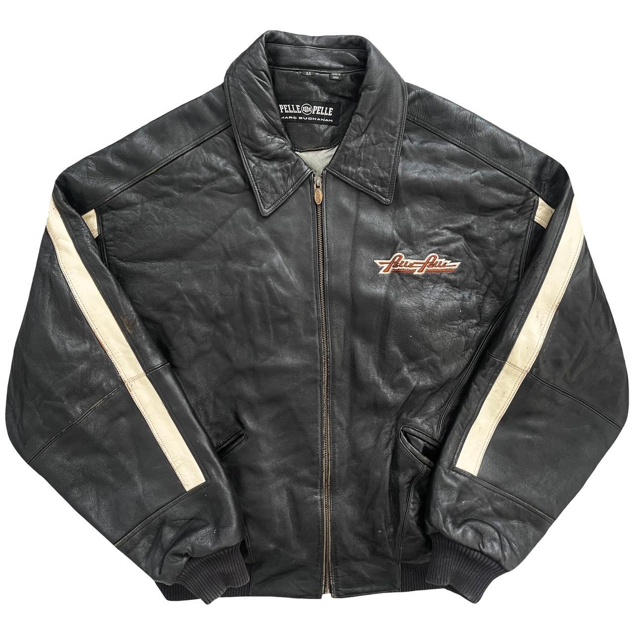 Pelle Pelle Leather Varsity Jacket