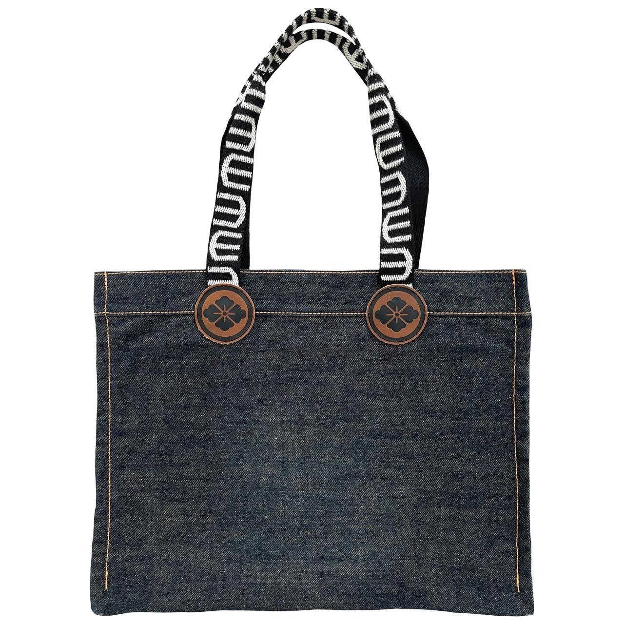 Evisu Denim Tote Bag