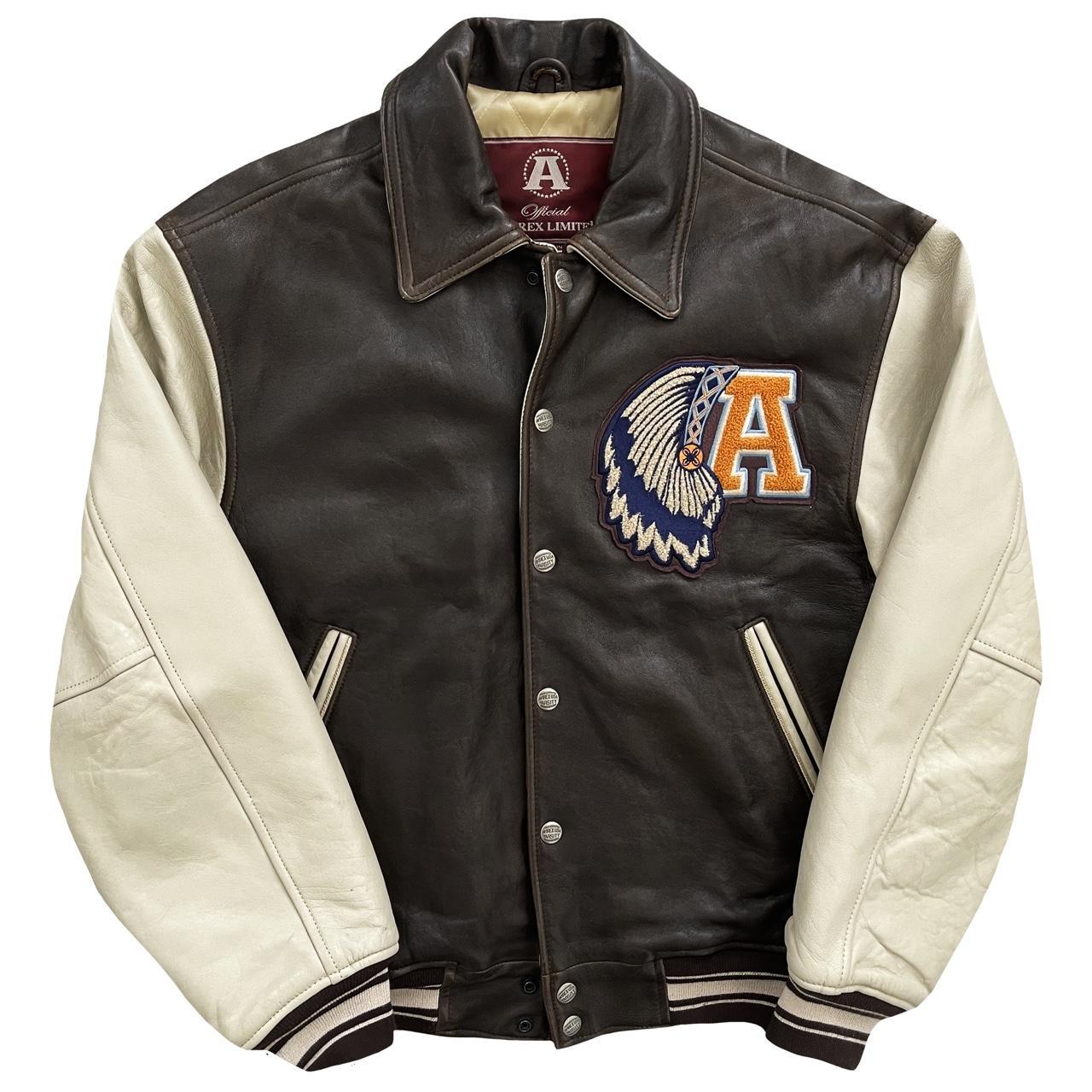 Avirex Leather Varsity Jacket