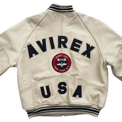 Avirex Leather Varsity Jacket