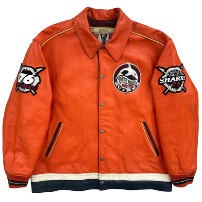 Avirex Leather Varsity Jacket