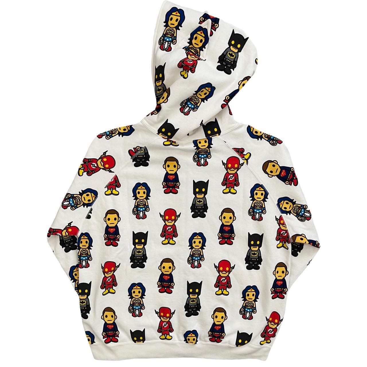 Dc x bape hoodie hotsell