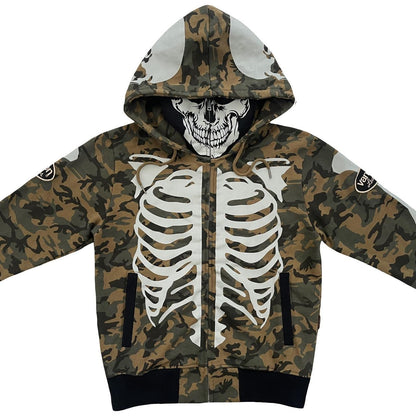 Vanson Skeleton Hoodie