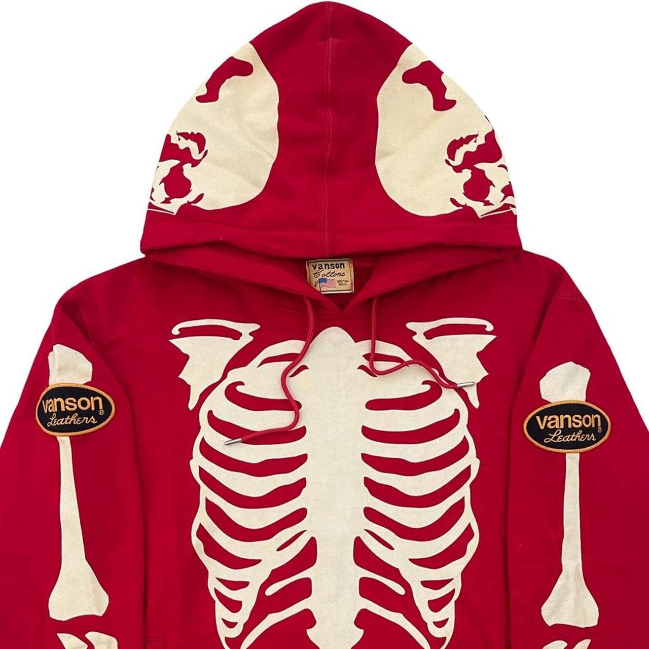 Vanson Skeleton Hoodie