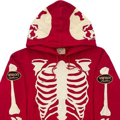 Vanson Skeleton Hoodie