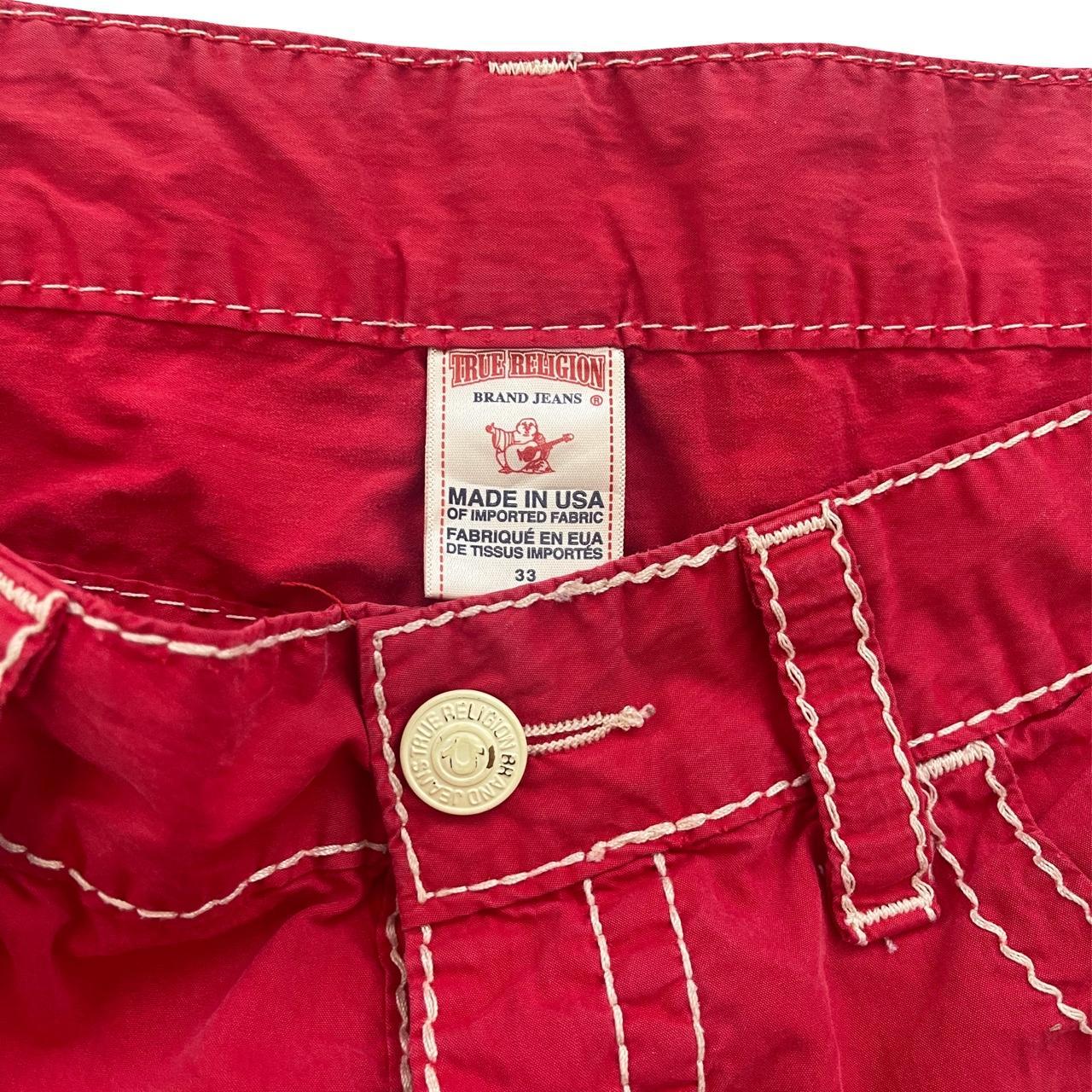 True religion shorts on sale red