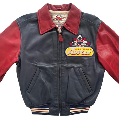 Avirex Leather Varsity Jacket