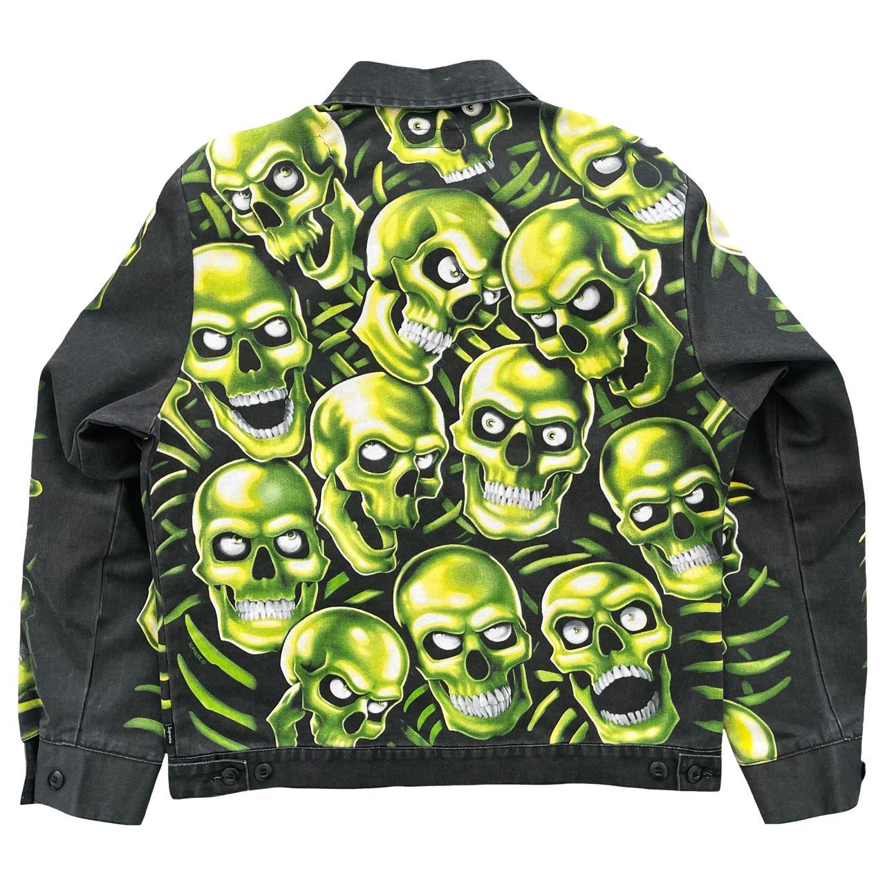 Supreme skull clearance pile work jacket