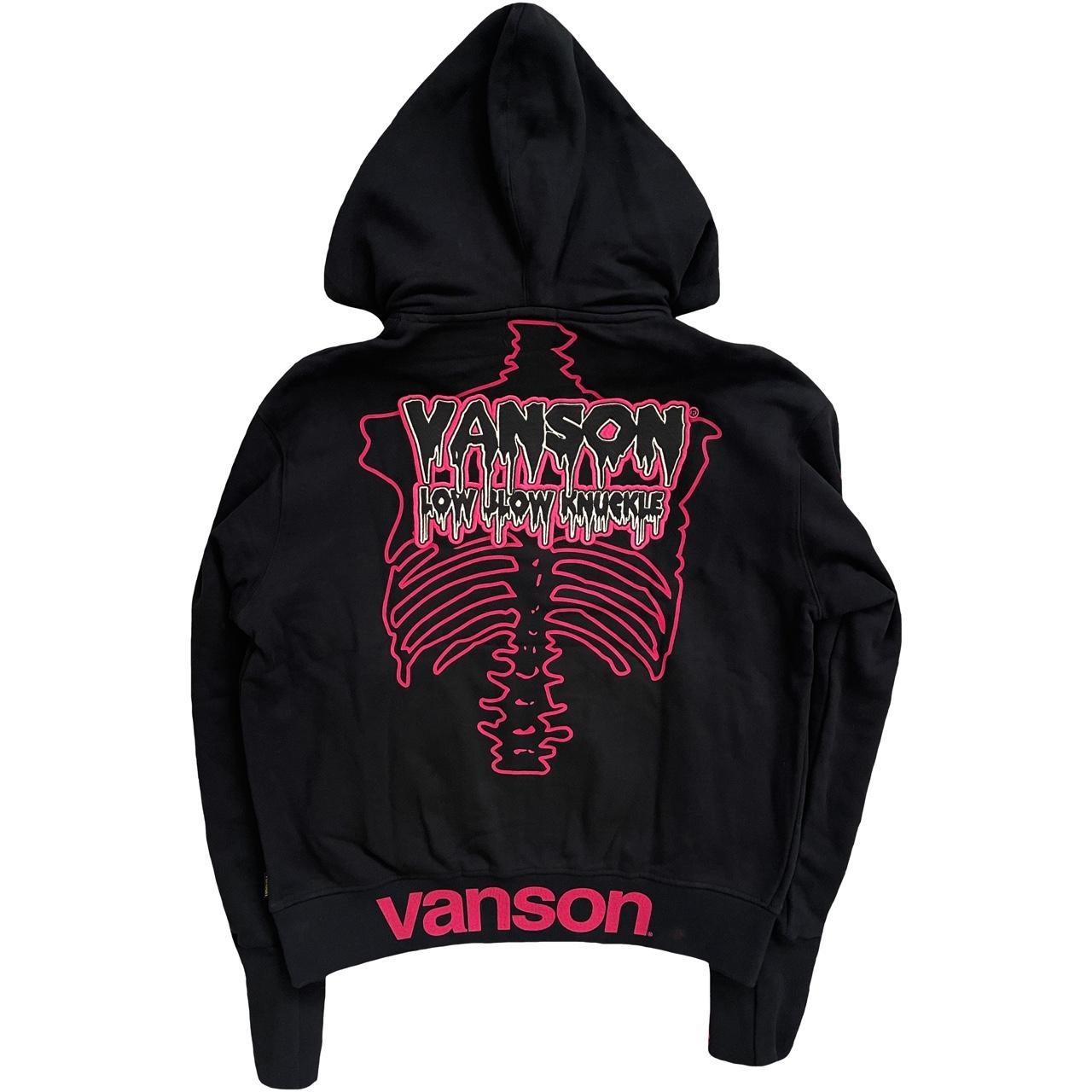 Vanson Skeleton Hoodie