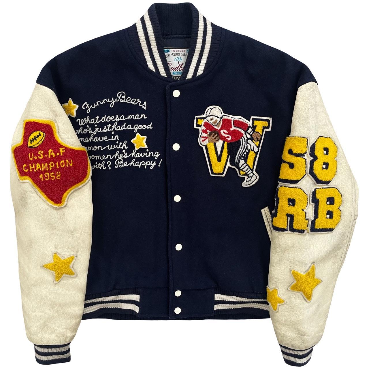 Bears hot sale letterman jackets