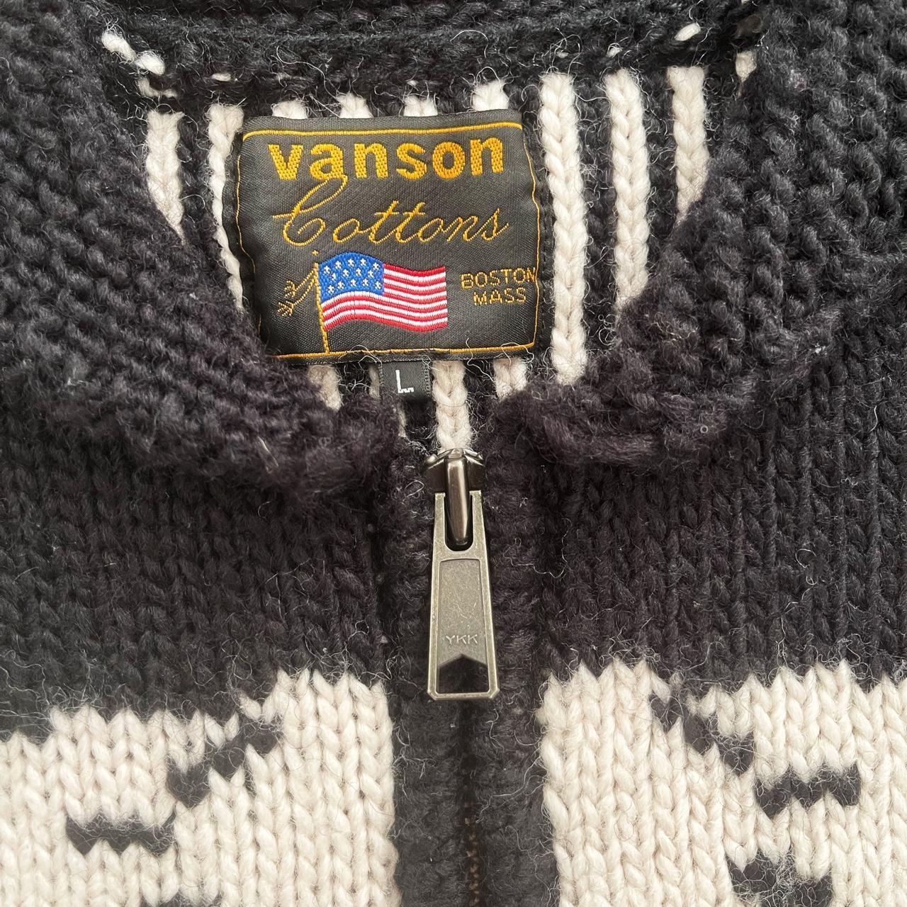 Vanson Leathers Skeleton Cowichan Jacket
