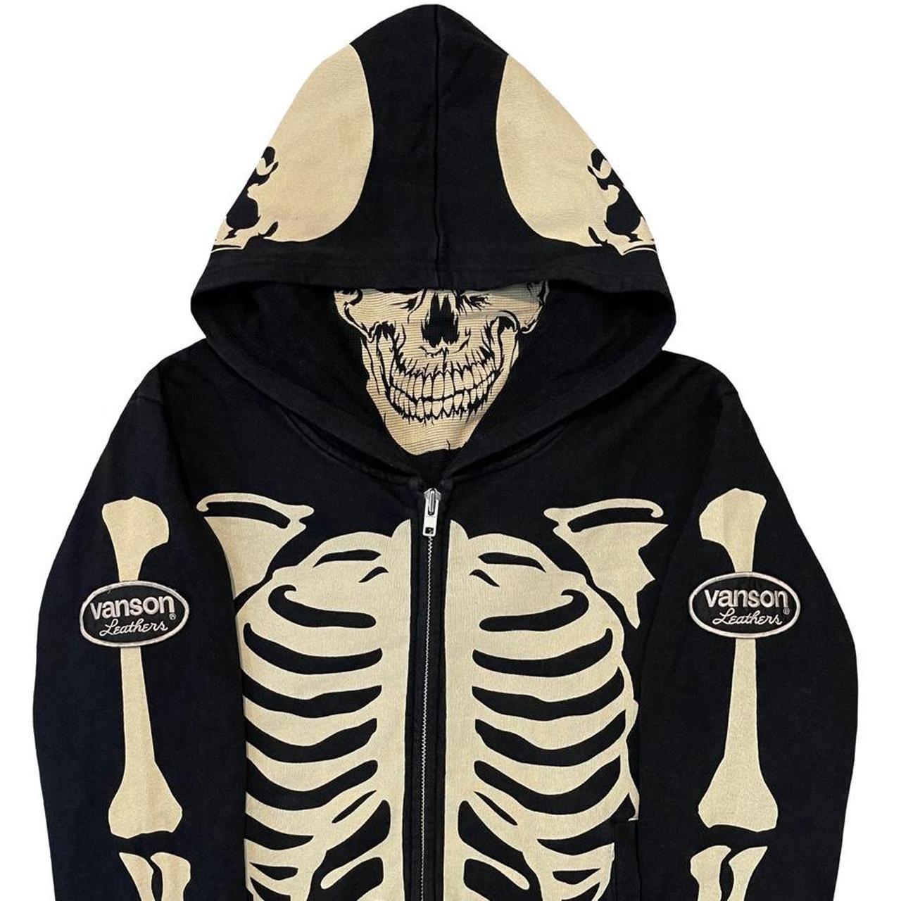 Vanson Skeleton Hoodie