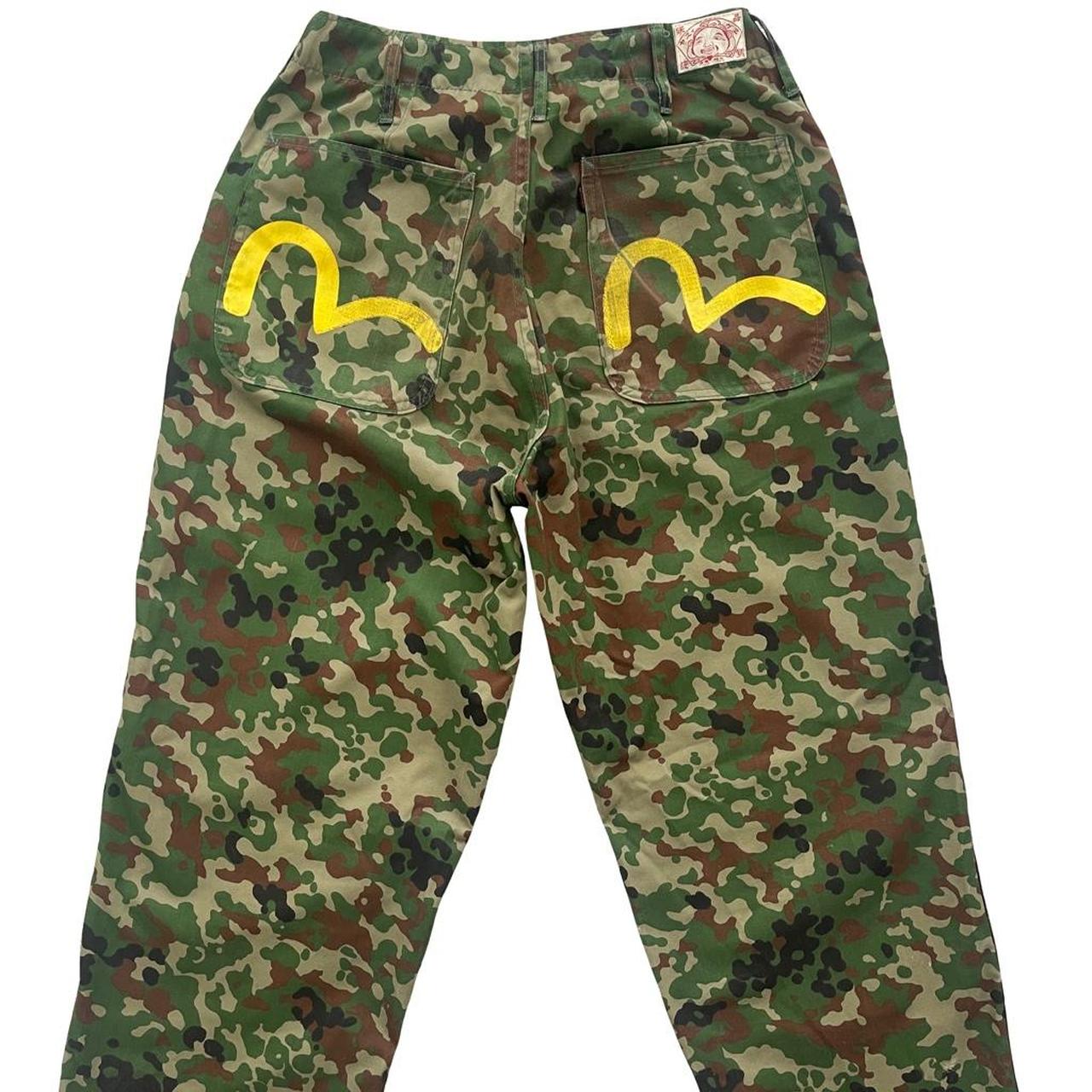 Evisu Camo Cargos