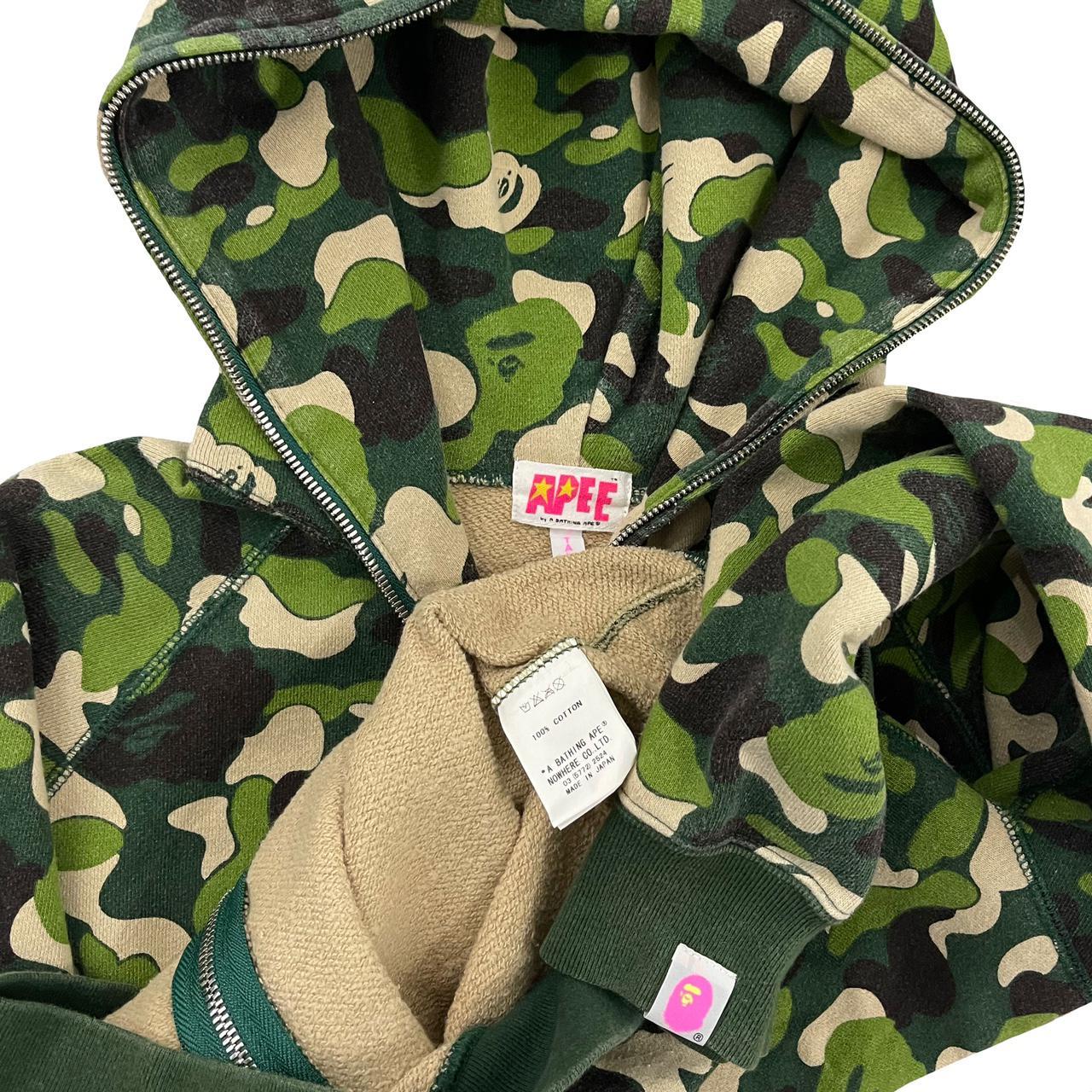 Bape on sale camo hoodie