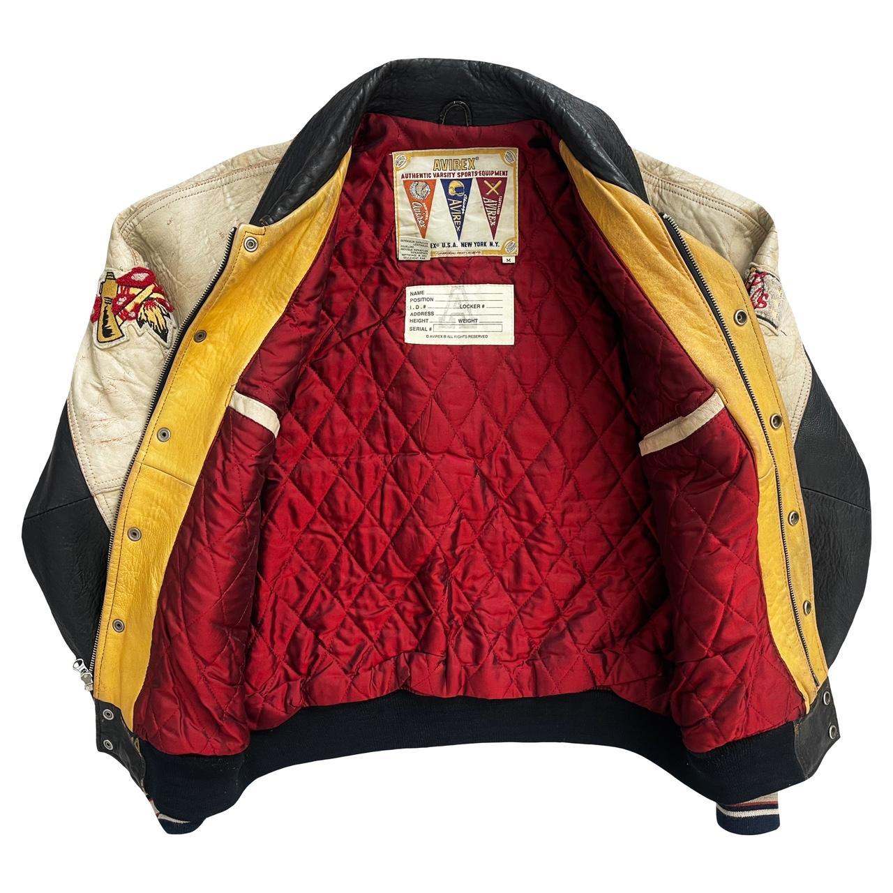 Avirex Leather Varsity Jacket