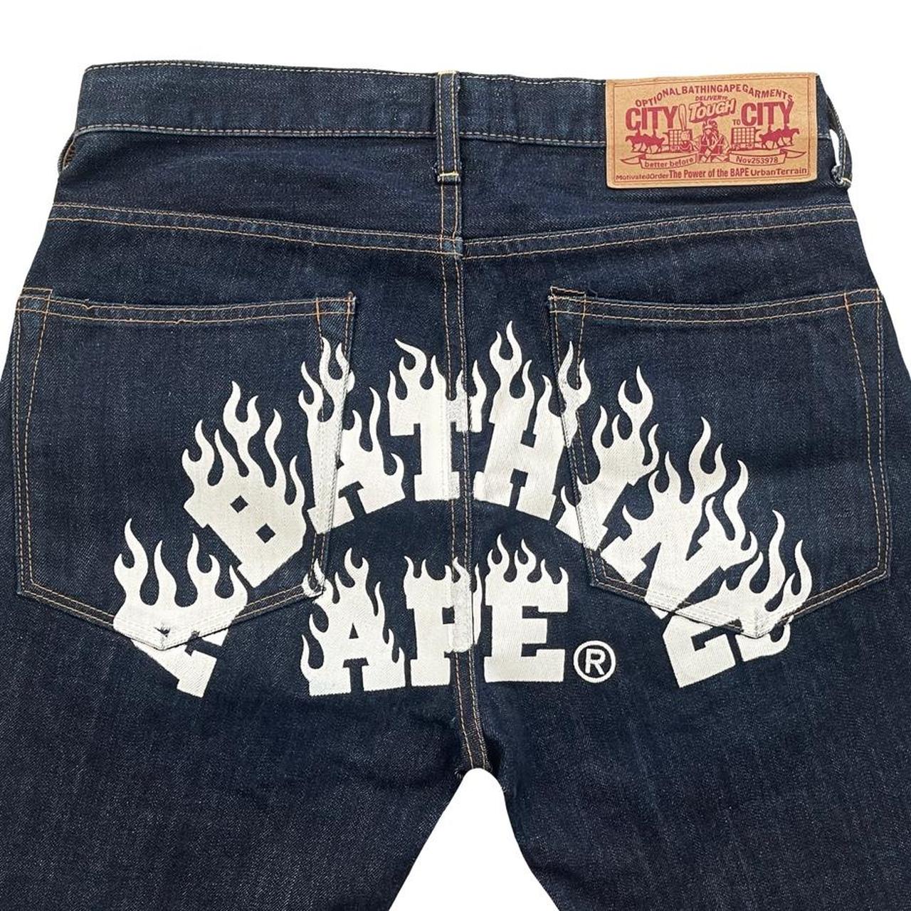 Bape Denim Shorts