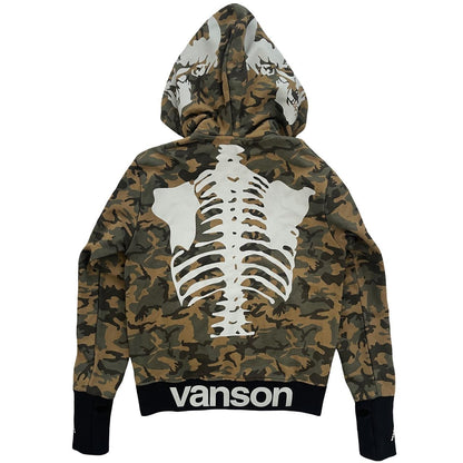 Vanson Skeleton Hoodie