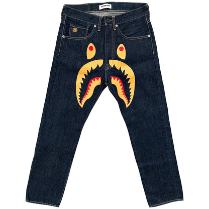 Bape WGM Shark Jeans