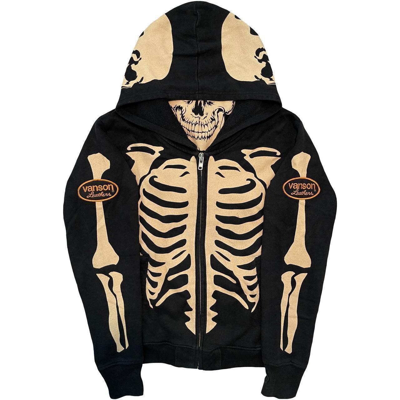 Vanson Skeleton Hoodie – The Holy Grail