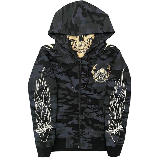 Vanson Skeleton Hoodie