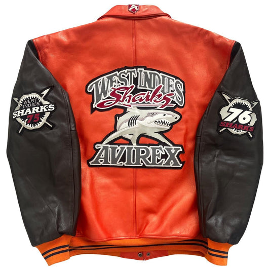 Avirex Leather Varsity Jacket