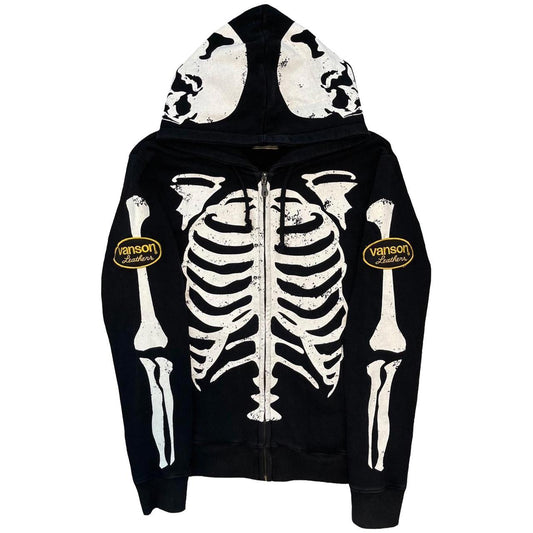 Vanson Skeleton Hoodie