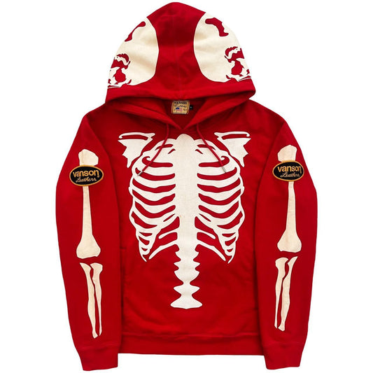 Vanson Skeleton Hoodie