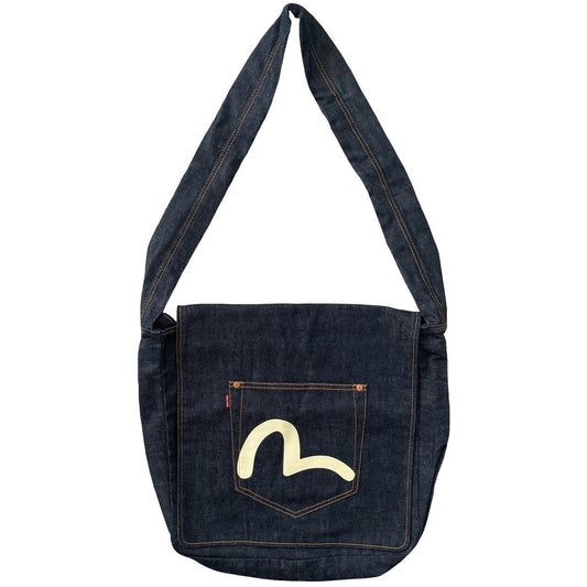 Evisu Denim Shoulder Bag