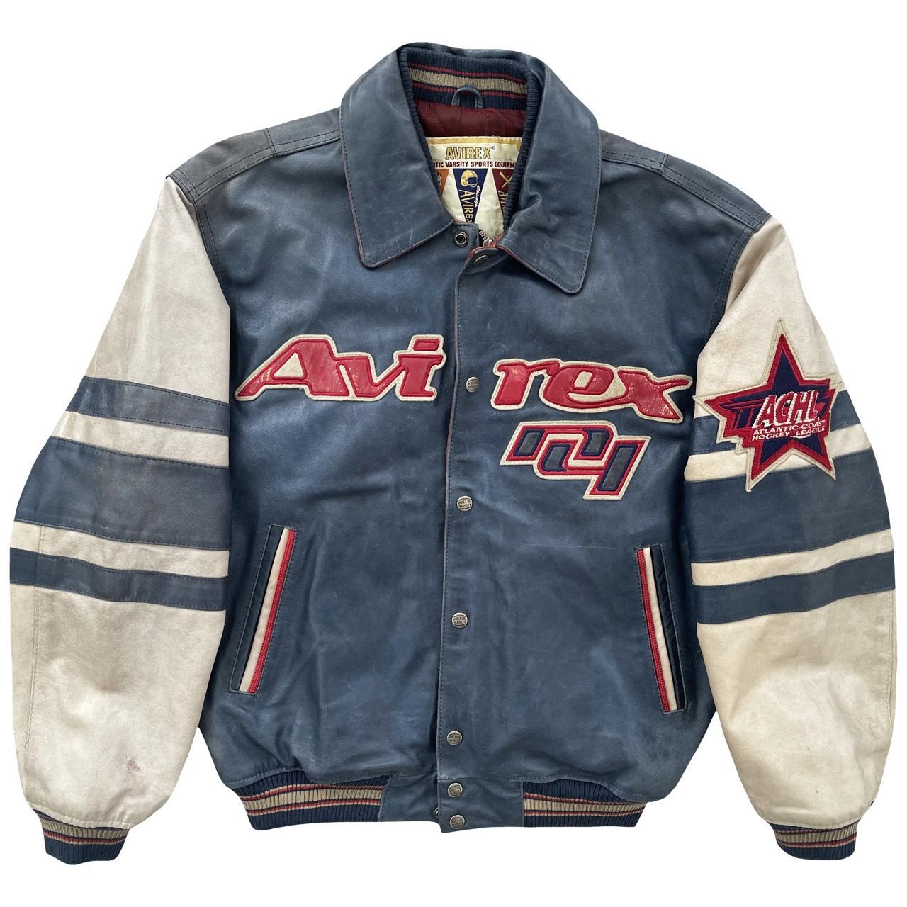 Avirex Leather Varsity Jacket