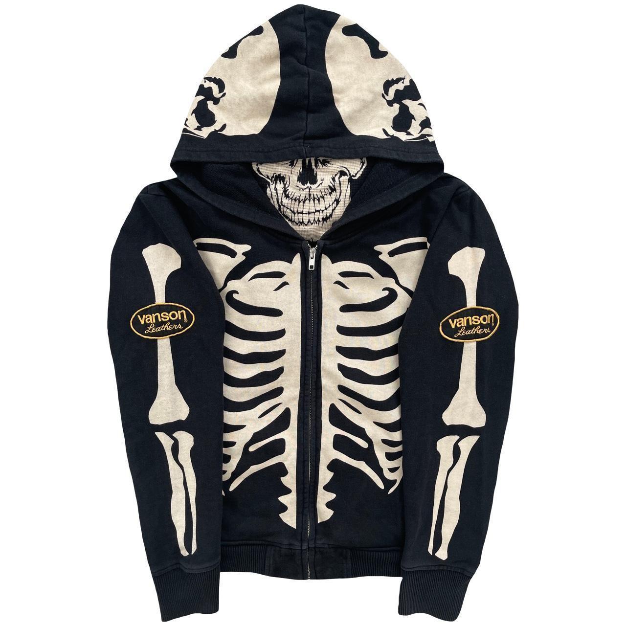 Vanson Skeleton Hoodie – The Holy Grail