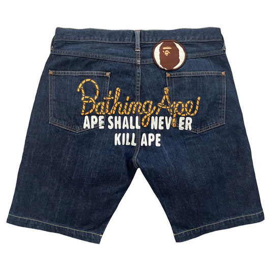 Bape Denim Shorts