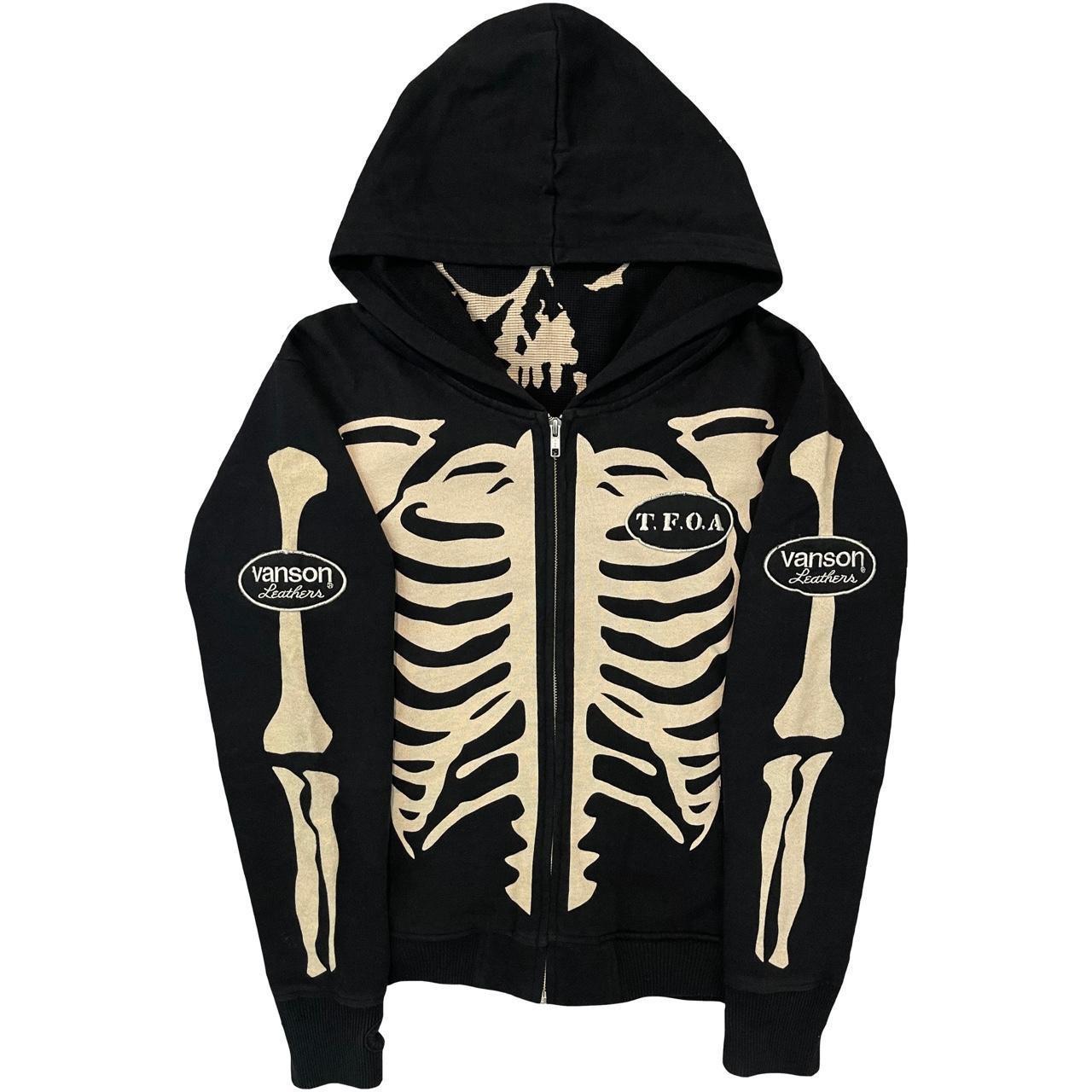 Vanson Skeleton Hoodie – The Holy Grail