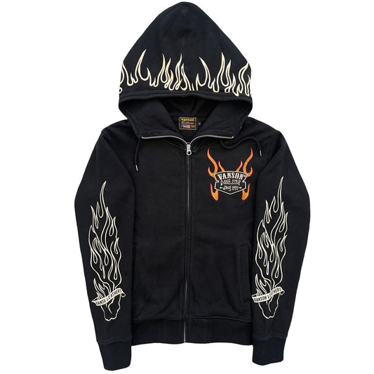 Vanson Flame Hoodie