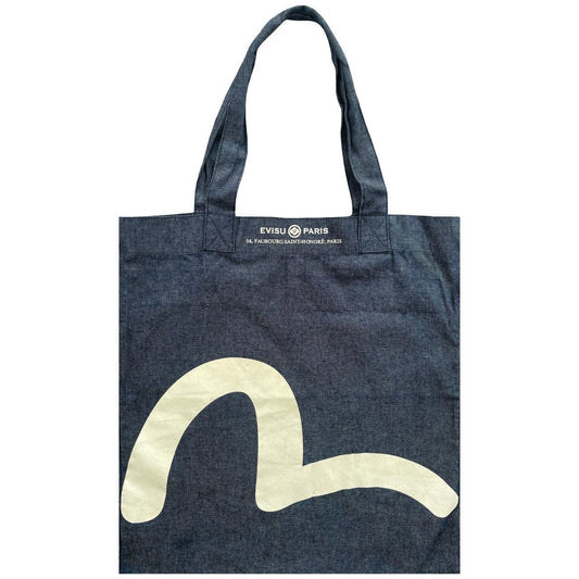 Evisu Denim Tote Bag