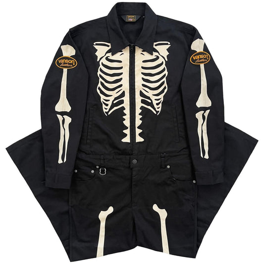 Vanson Skeleton Overalls